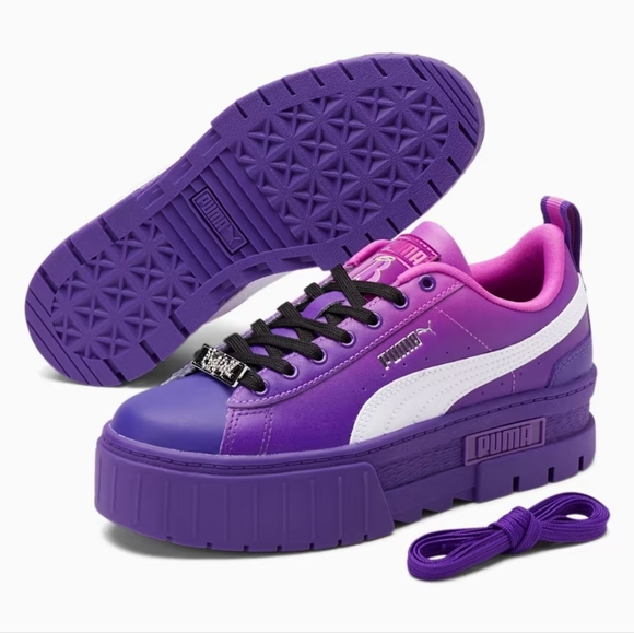 Puma Shoes - New Puma x Bratz Mayze Platform Sneakers Prism Violet Bratz Shoes Sz 8.5 Shoes
